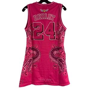 NWT Pink Kobe Bryant #8 #24 Lakers Think Pink Cancer Awareness Dress Size S